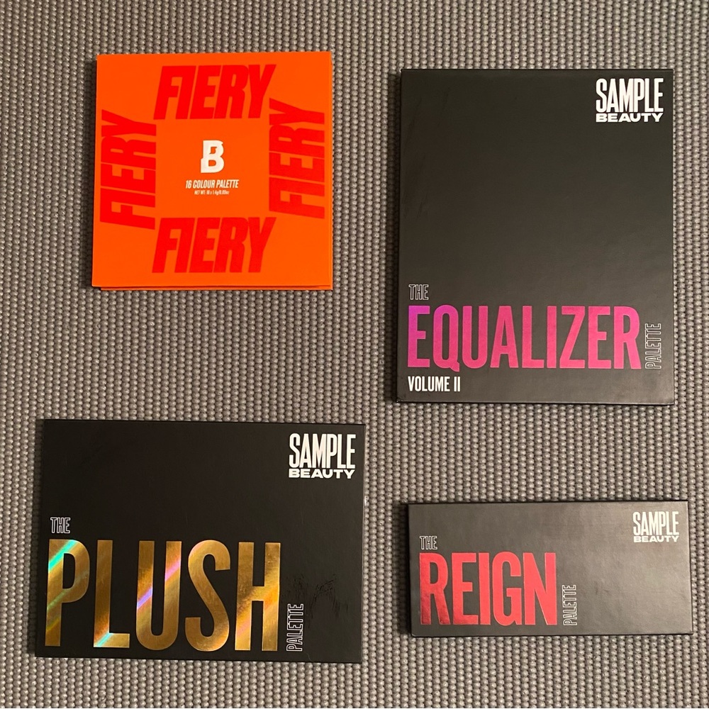 Beauty Bay and Sample Beauty Palette Lot